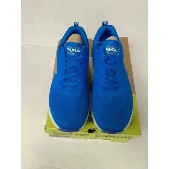 -370 Skechers Go Run Ride 8 Blue 9.5 D (M) - Picture 4 of 6